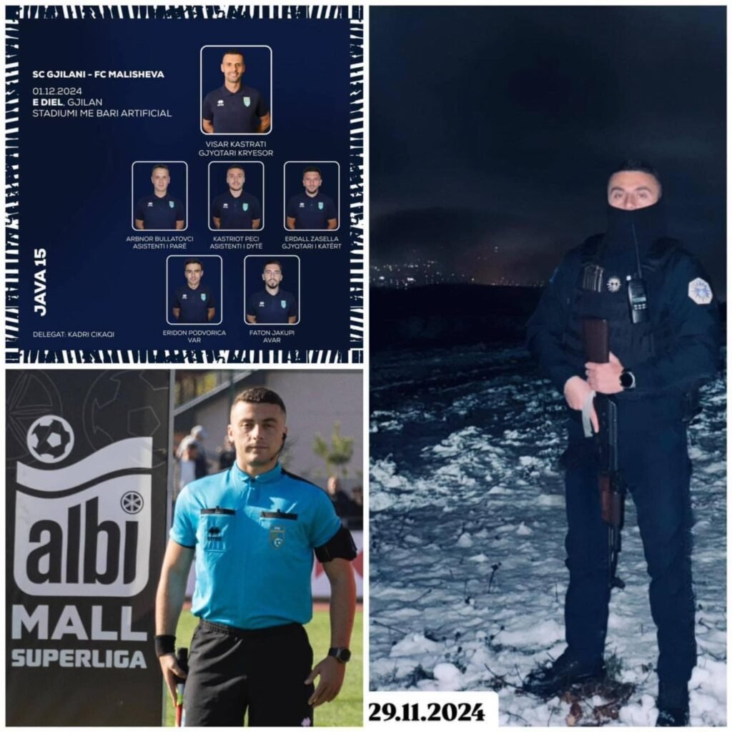 Gjyqtari e polici i Kosovës, Kastriot Peci, për shkak të situates në Veri të Mitrovices nuk referon sot në ndeshjen e Superliges në futboll